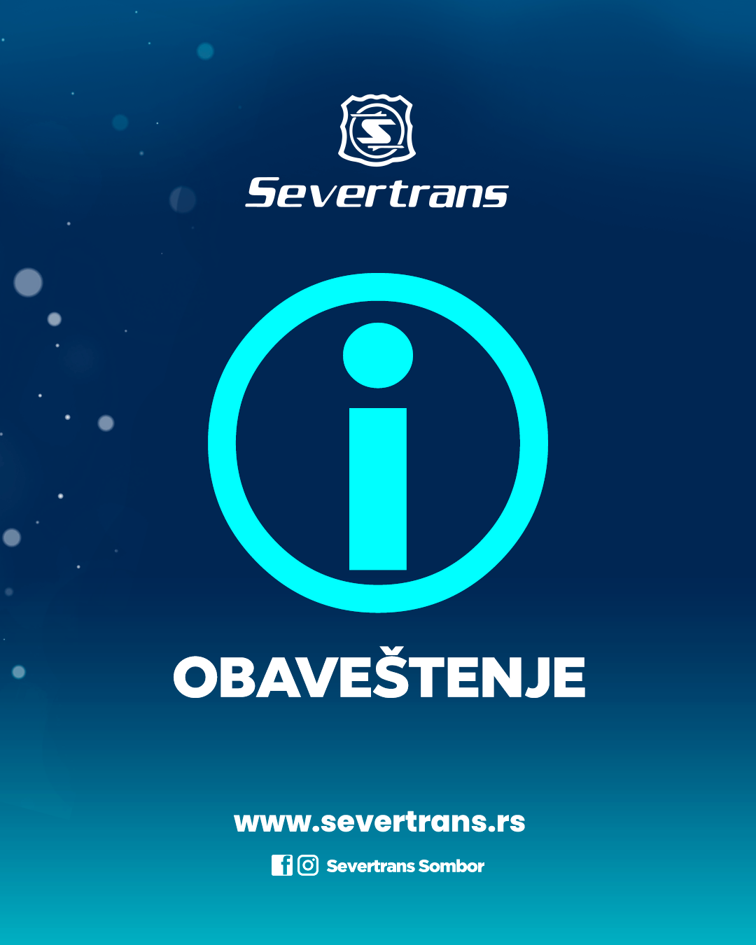 Obaveštenje za povratne karte